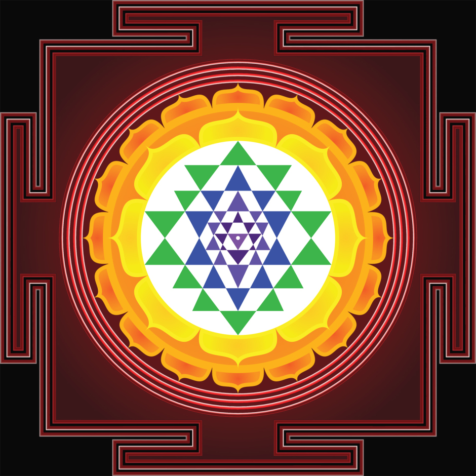 sri yantra simbolo espiritual