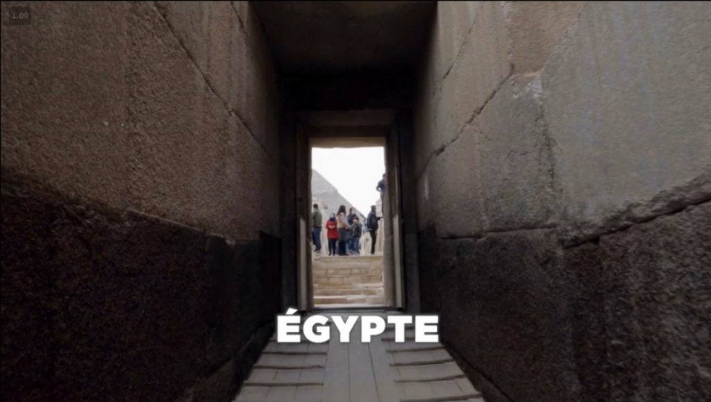 constructions symétriques de par et d'autres en égypte